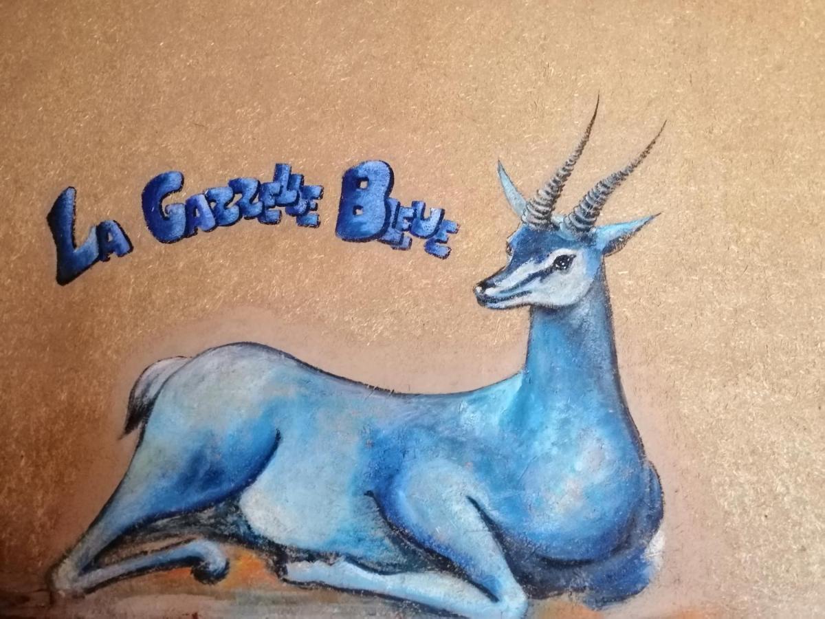 Hôtel La Gazelle Bleue à Merzouga Extérieur photo